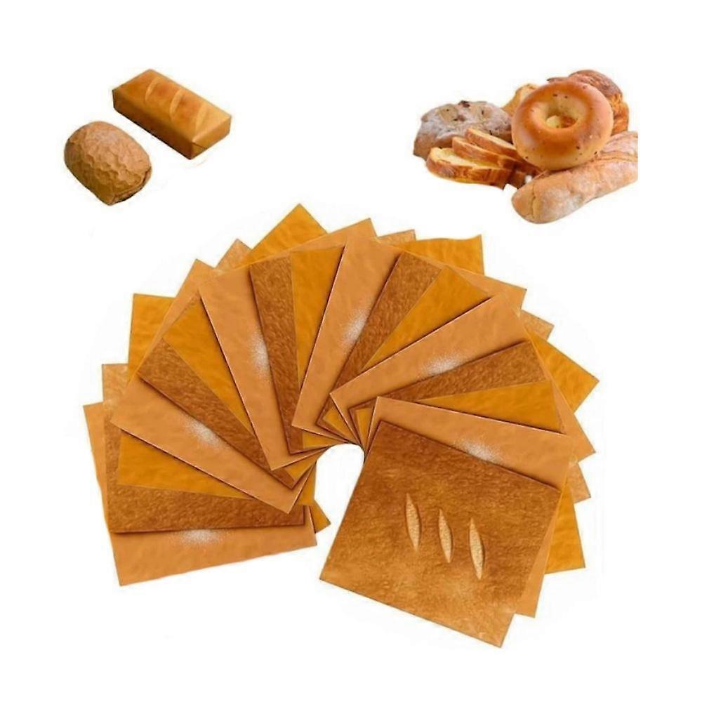 Bread Shape Gift Wrapping Paper, Nteresting Packaging Pattern Kraft Paper