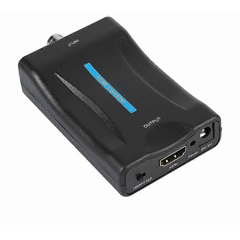 BNC to HDMI Video Adapter, 1080P / 720P HD Display BNC to HDMI Converter Suitable for PS2, PS3, PSP, WII, XBOX360, etc.