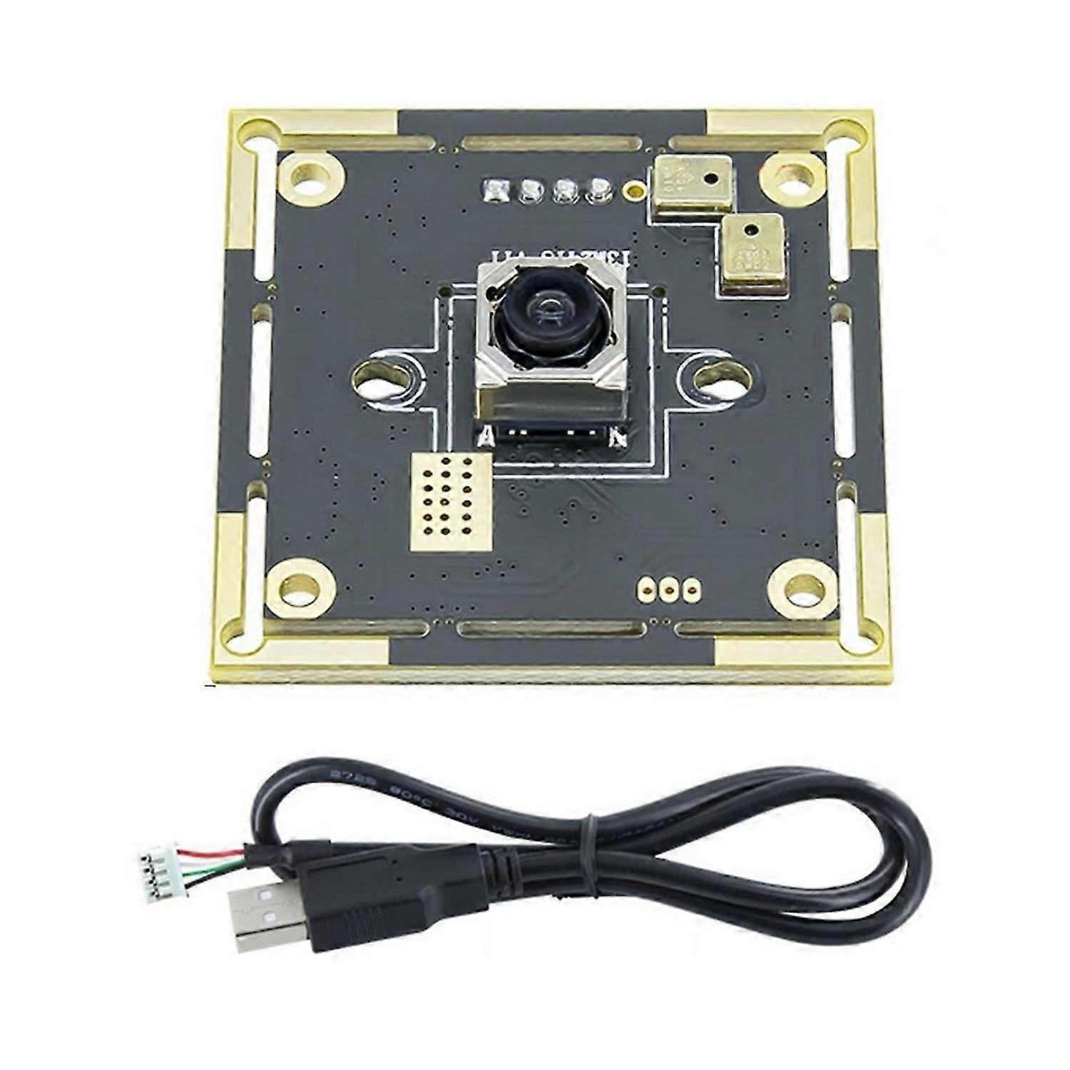13MP USB Camera Module No Distortion Auto Focus Camera Module 4160x3120 OV13B10 Built-in Mic for Com