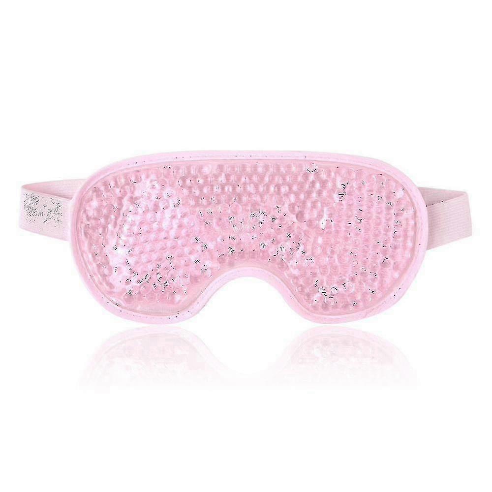 Reusable Gel Bead Eye Mask For Hot Cold Therapy, Cold Face Eye Mask For Puffy Eyes And Headaches
