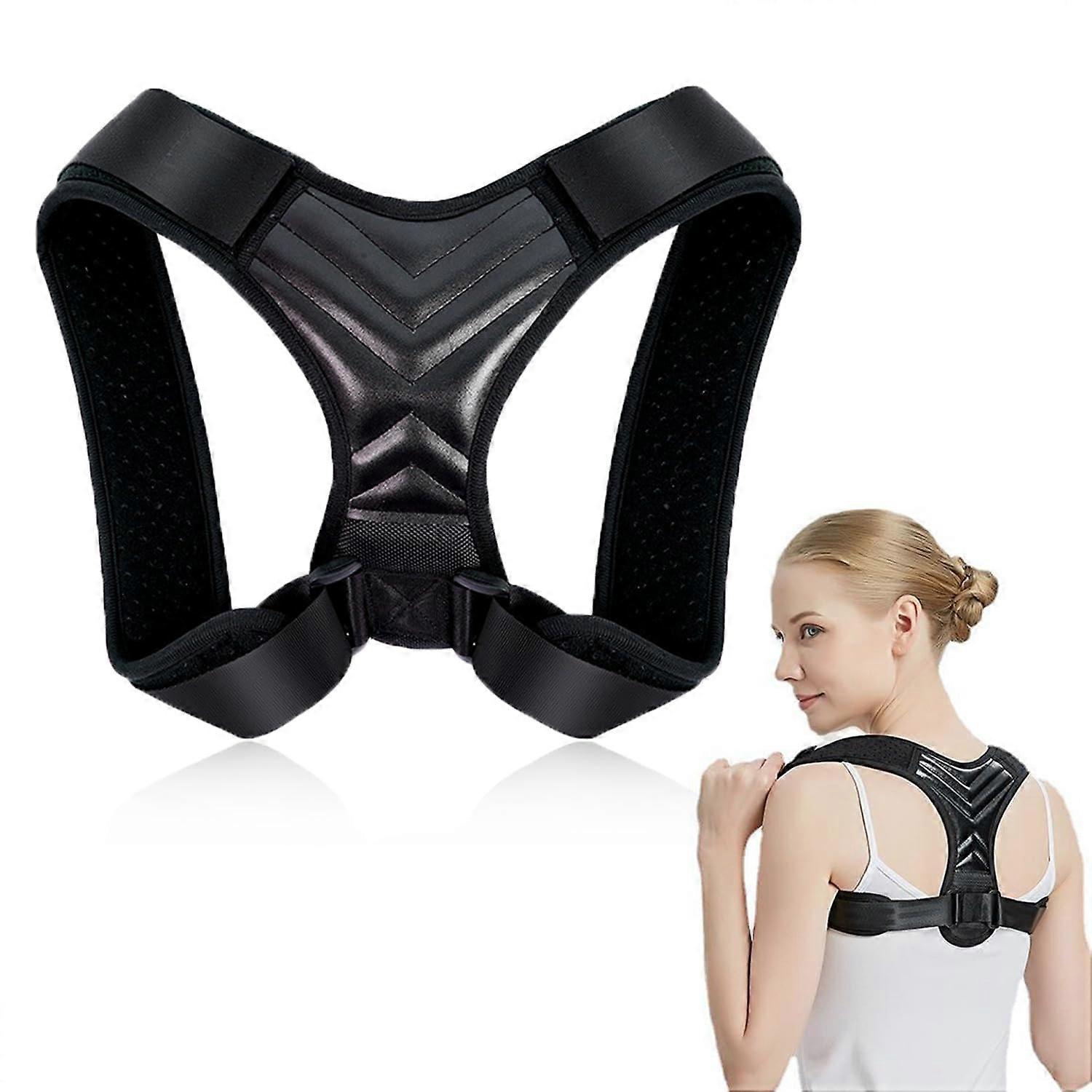 Breathable Back Straightener, Adjustable Posture Corrector for Back, Shoulder, and Spine Pain Relief.