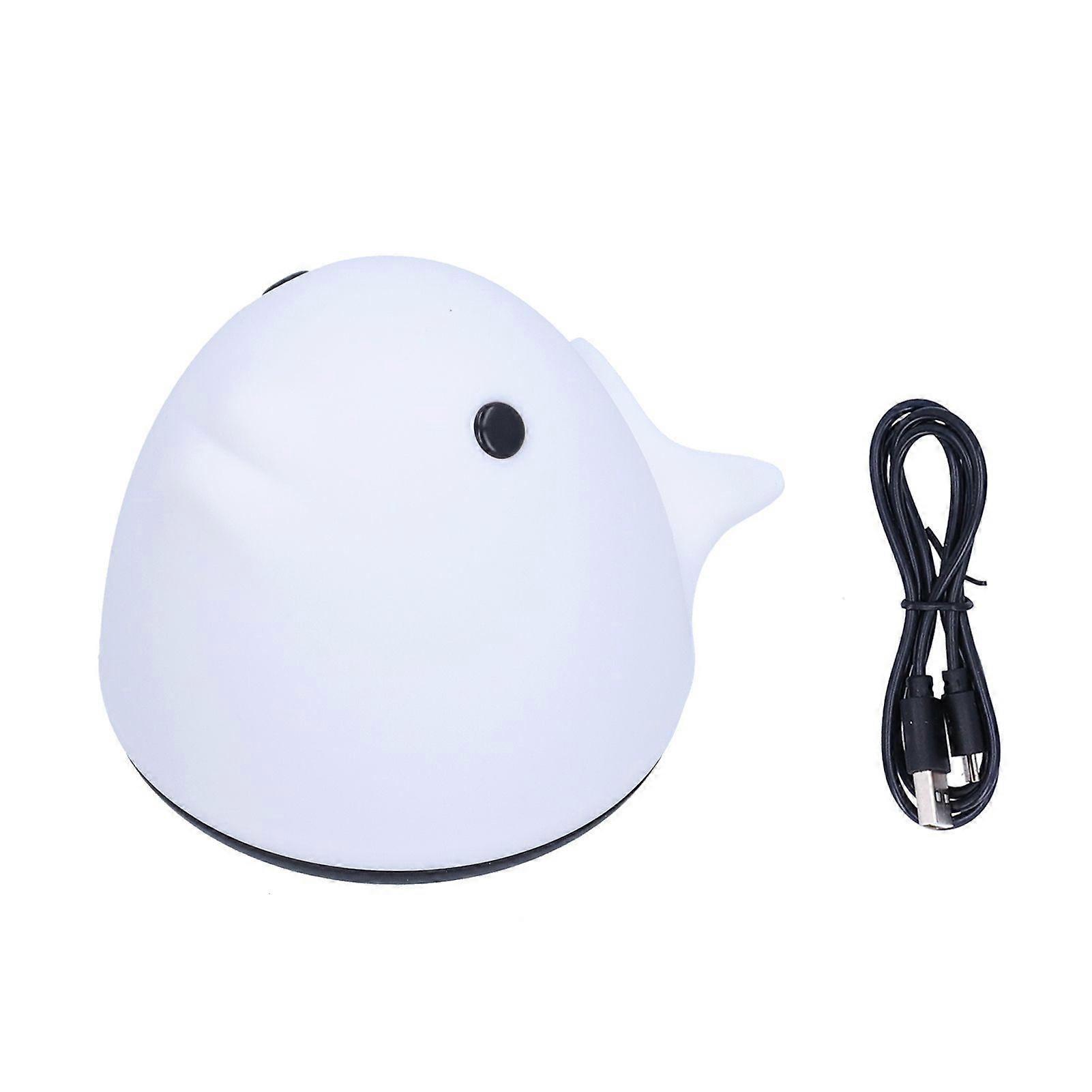 2025 Latest Model  Tap Night Light USB Silicone Cartoon Pattern 7 Color LED