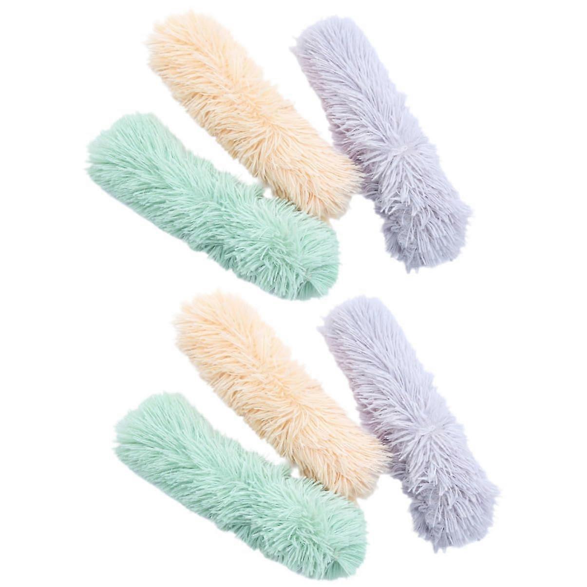 Catnip Kitten Teething Toys Set of 6 – Plush Interactive Chew Toys for Teething Cats