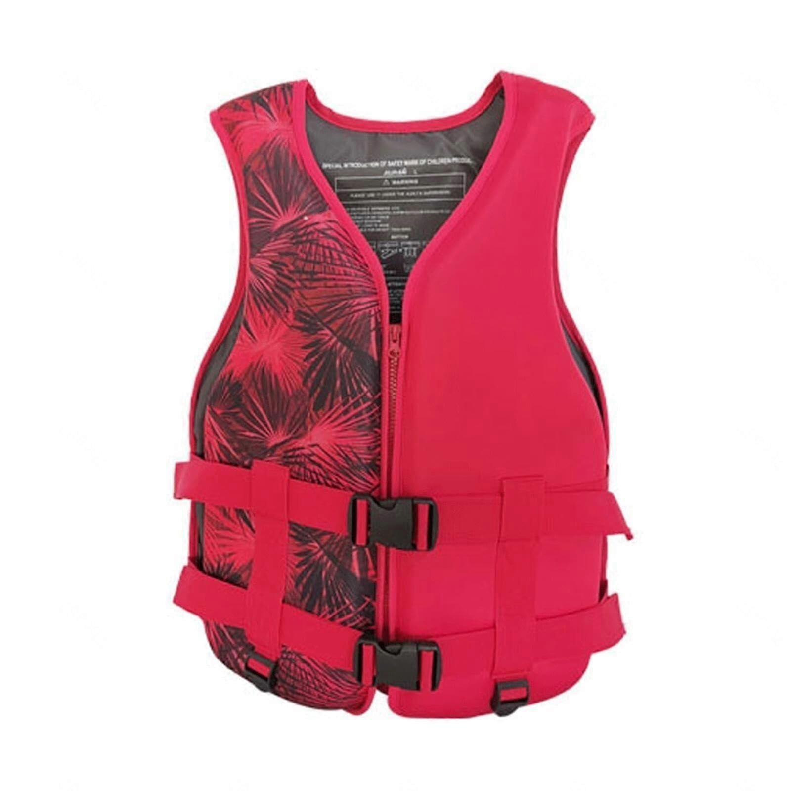 Adult Life Jacket, Portable Life Vest, Buoyancy Rescue Vest with Adjustable Safety Belt for Paddling, Kayaking, Boating (XL)