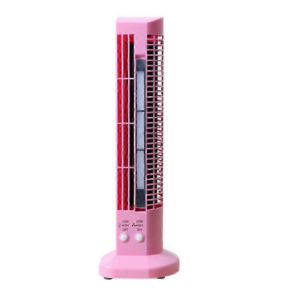 Portable Tower Table Fan Bladeless Standing Fan Cooler With Led