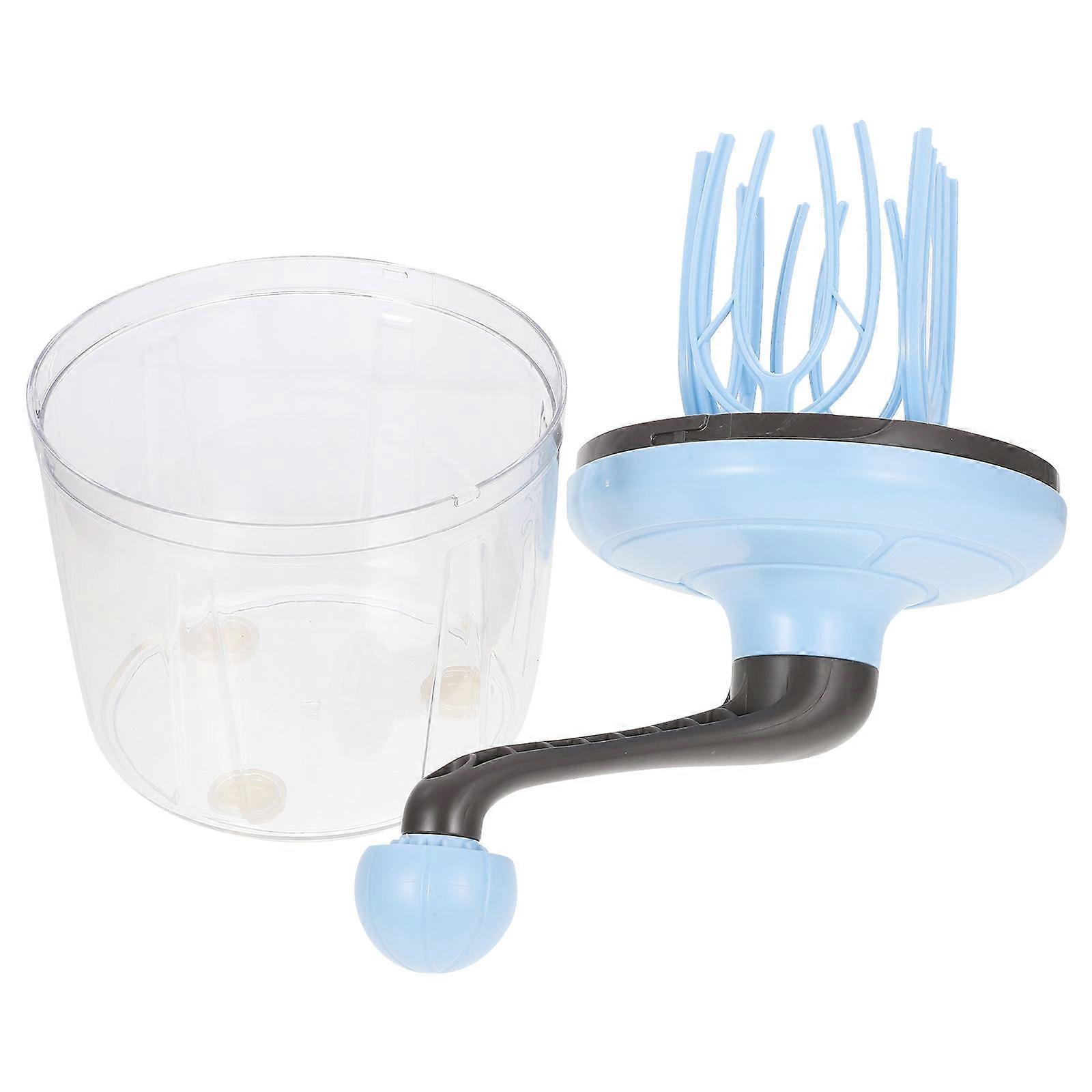 Compact Manual Egg Whisk Kitchen Mixer – Lightweight, Non Slip Hand Crank Whisk for Baking, Cooking, Cream & Egg Whipping – Ideal for Home Bakers