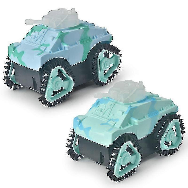 Electric Stunt Dump Truck Model Armored Car-2pcs