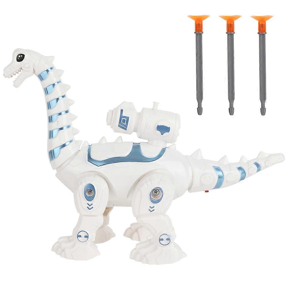 Simulation Electronic Mechanical Dinosaur Walking Model Toy with Light Sound