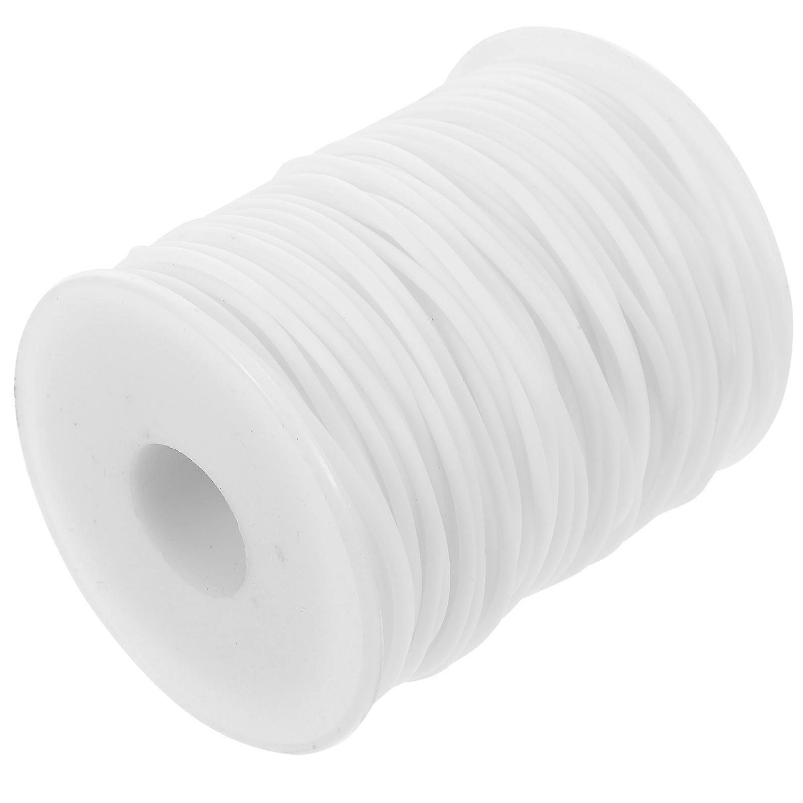 Elastic Beading String For Jewelry Makers Diy Projects Wear Resistant And Durable Pvc Rubber 5000X0.2cm 1 Roll 1Set