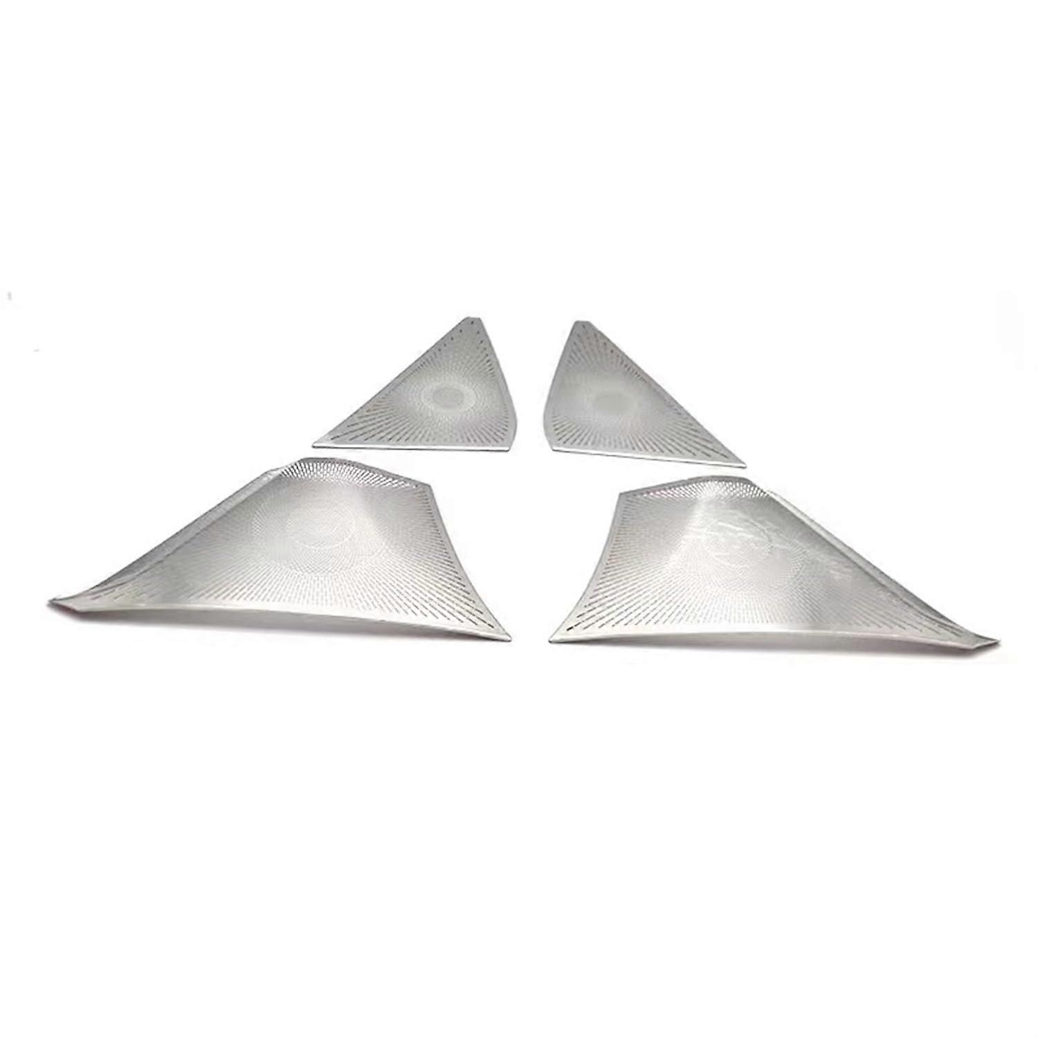 Auto Hochtöner Lautsprecher Abdeckung Trim Zubehör für Mazda CX-50 2023 2024, G-Silver 4 Door Loudspeaker Cover, High-Quality Audio Accessory