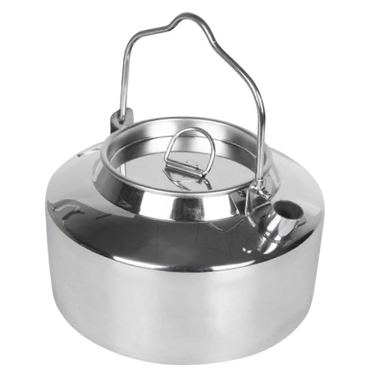 Camping kettle for outdoor and compact water and tea during and fishing