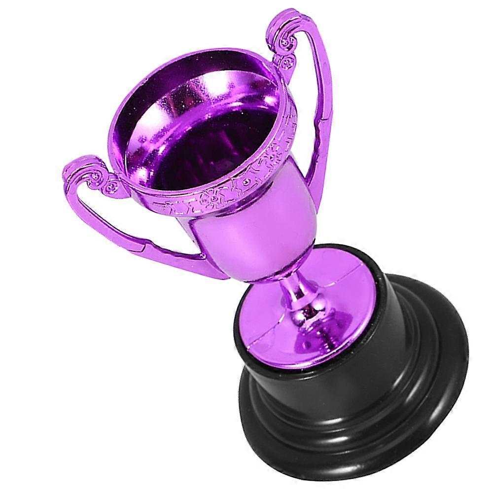 Purple Plastic Award Trophy for Durable – Special Shaped Honor Cup for Kindergarten Competitions, Sports Events, and School Winner Recognition