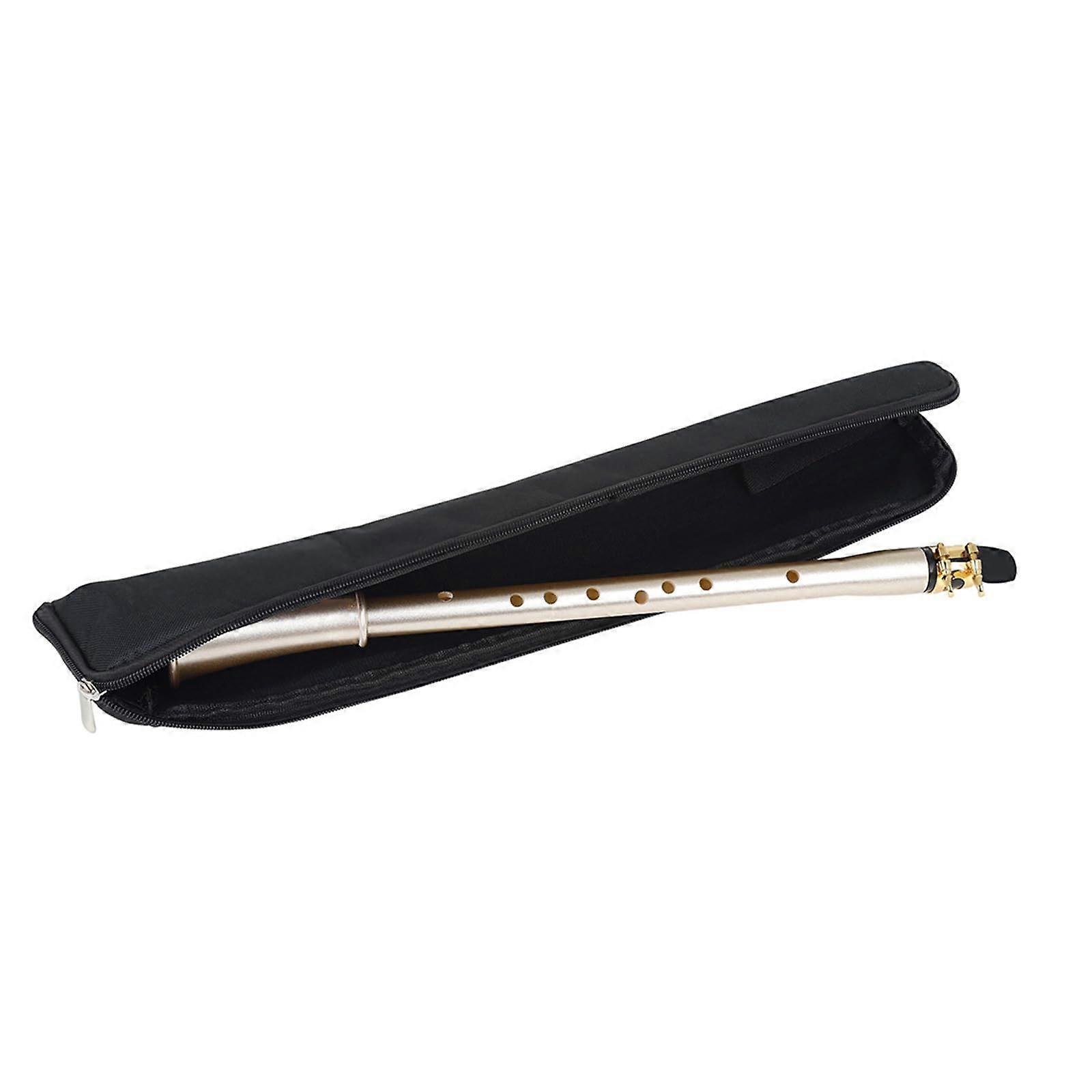 Kleine E Flat Saxophone Woodwind Instrument Portable Sax for Adults Students Beginners Lightweight Easy Play Design