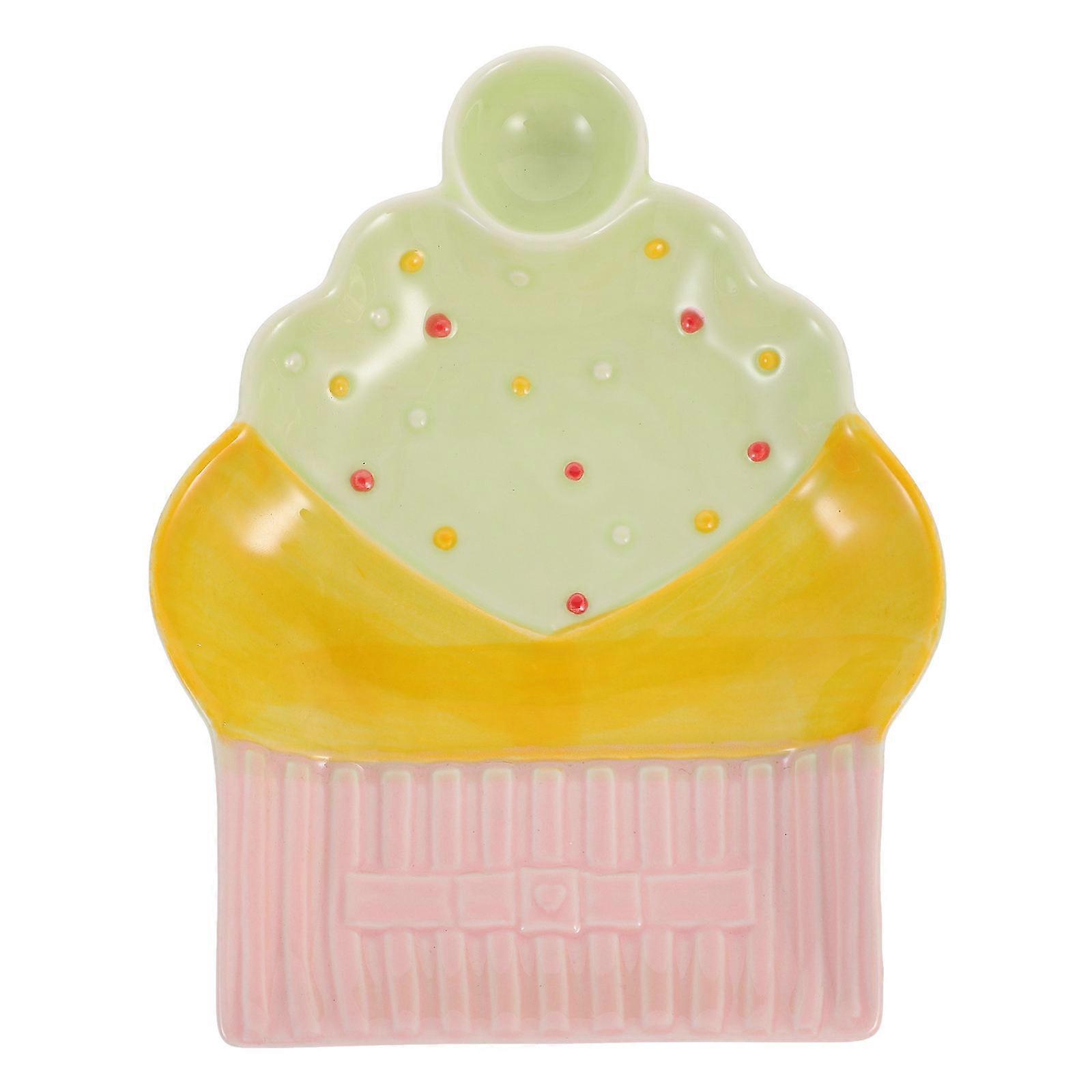 Knödelaufbewahrung Keramik Serviertablett Kompaktes Design Heimgebrauch 8,1×5,1×1,2 Zoll 1 Stück