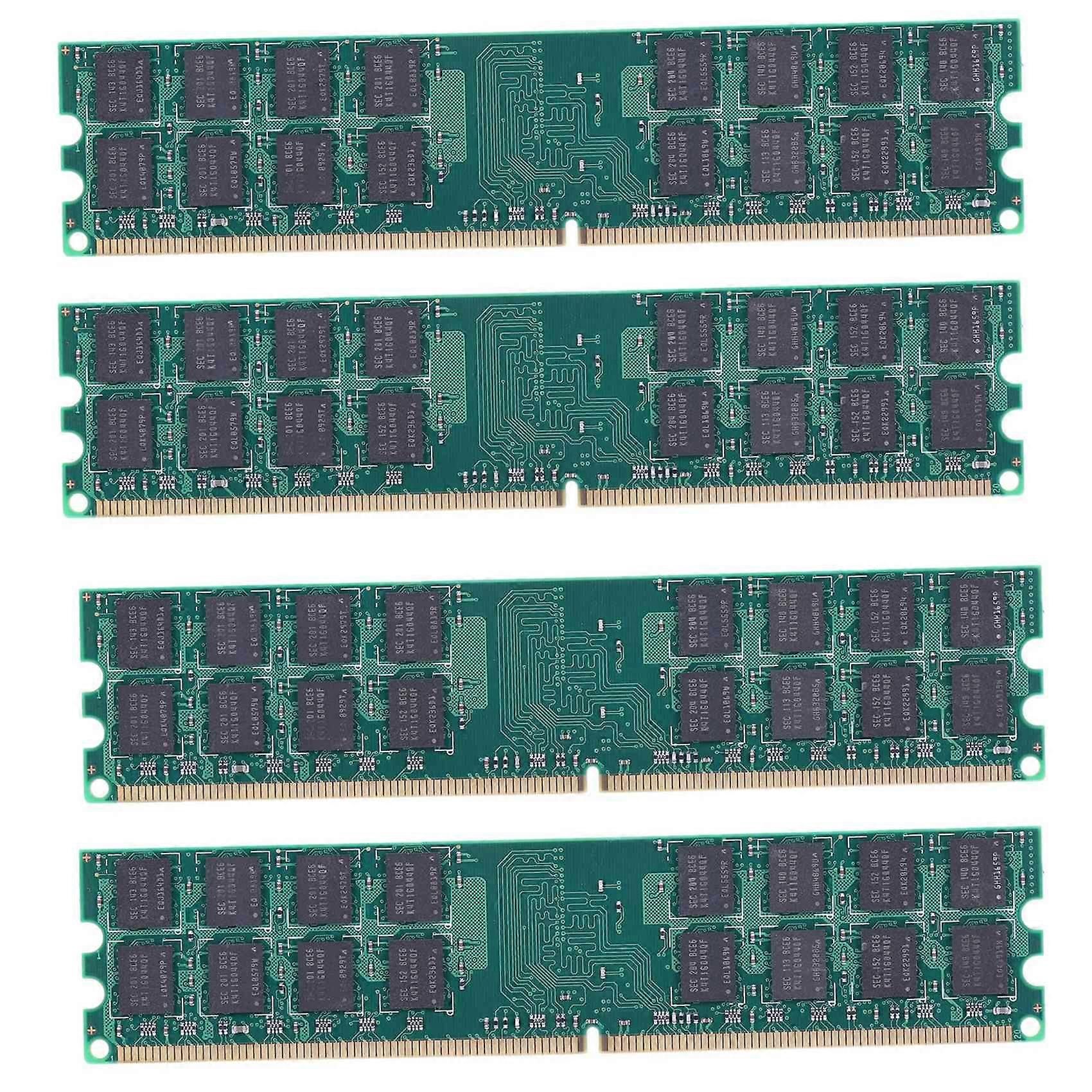 4X DDR2 4GB Speicher RAM 1,5 V 800 MHz PC2-6400 240 Pin Desktop-DIMM ungepuffert Nicht-ECC für AMD Motherbo