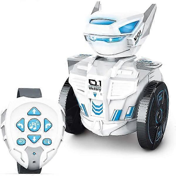 Robot toys, remote control toy robots for kids with clock, STEM learning robot toy, remote controlled robot. STEM toy, controlled
