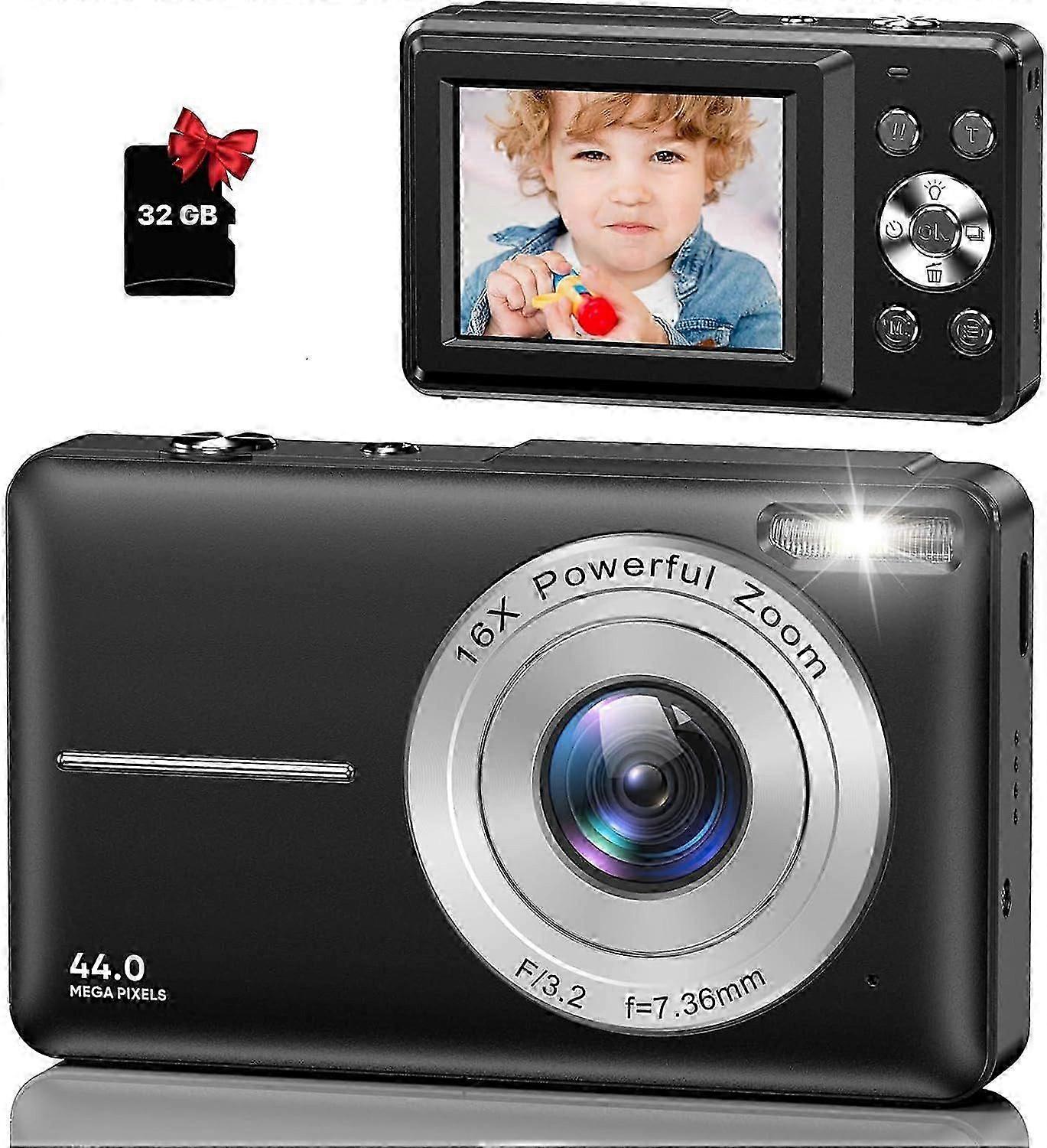 Digital camera FHD 1080P 44MP camera Camera with advanced features and high quality imaging