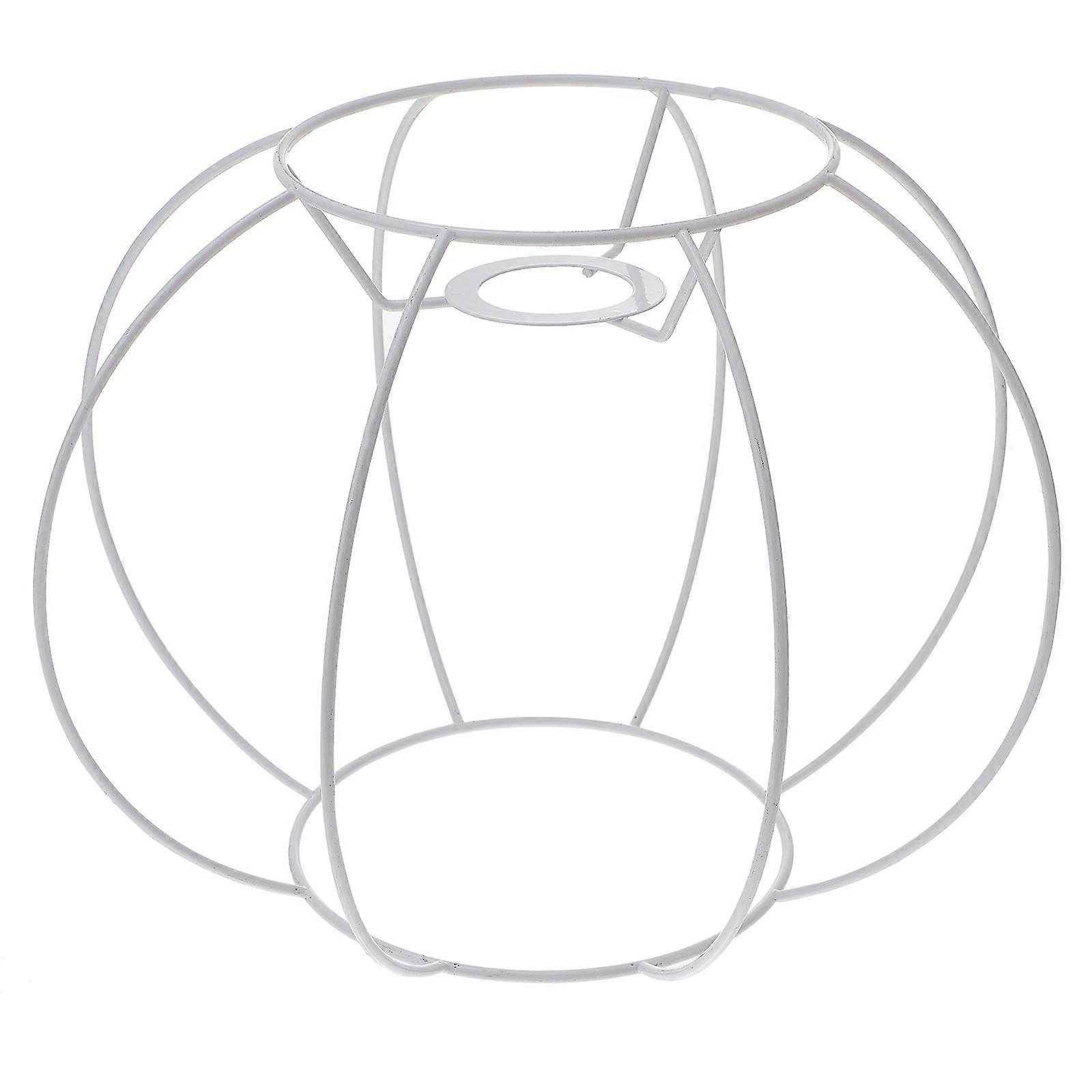 DIY Lantern Frame 1Pcs Iron Lamp Supporting Rack For Home Decoration Smooth Surface 29.5X29.5X21.50cm Simple Style