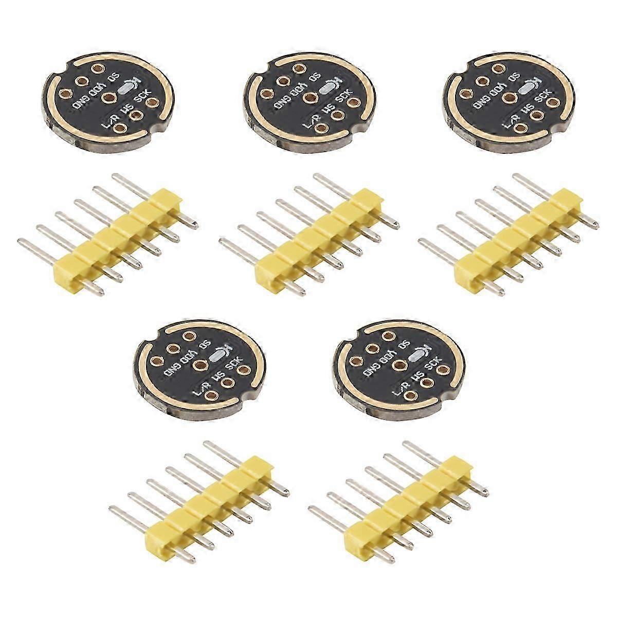 5Pcs INMP441 Omnidirectional Microphone Module MEMS High Precision Low Power I2S Interface Support E