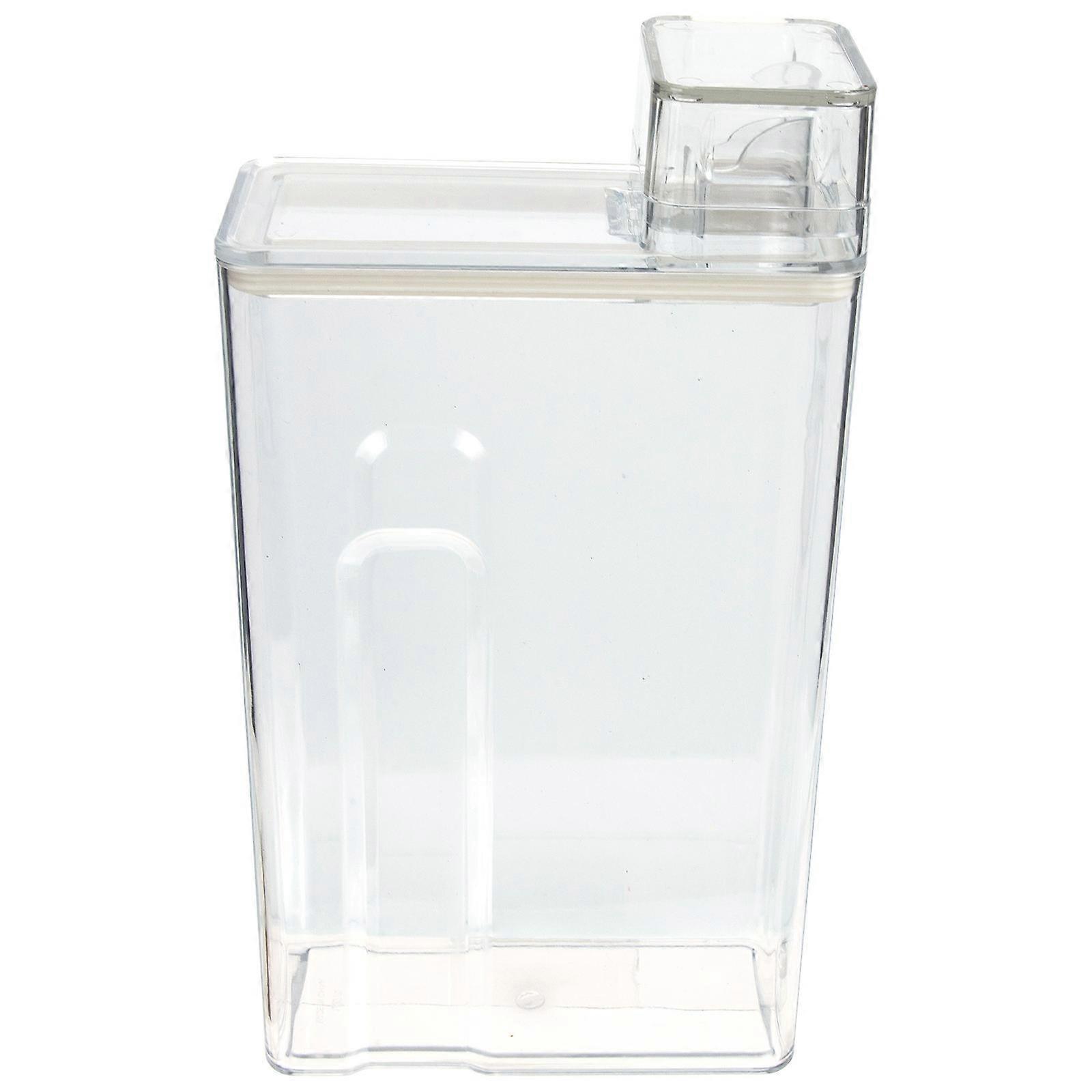 Refillable Transparent Laundry Liquid Storage Bottle Multi Purpose Container for Detergent Lotion Compact Lightweight Design