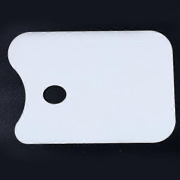 White - 1 pc, Pigmented Palette - Large/Flat/Rectangle - 25.5*37cm