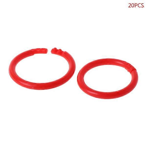 20x Creative Plastic Circle Multifunctional Loose Leaf Ring Binder Arch