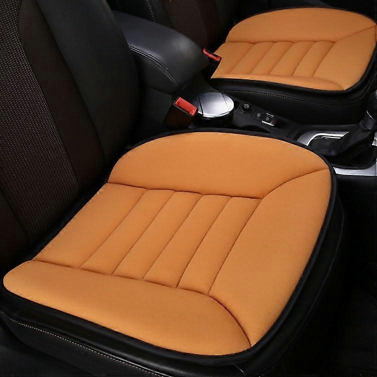 Sitzkissen Auto Vordersitze for Mitsubishi ASX 2015-2020, Memory Foam Autositzauflage für Auto, Bürostuhl, Orange