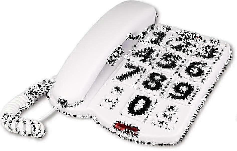 Elderly Landline Phone With Big Button Cor Phone For Seniors Hearing Impaired hwy