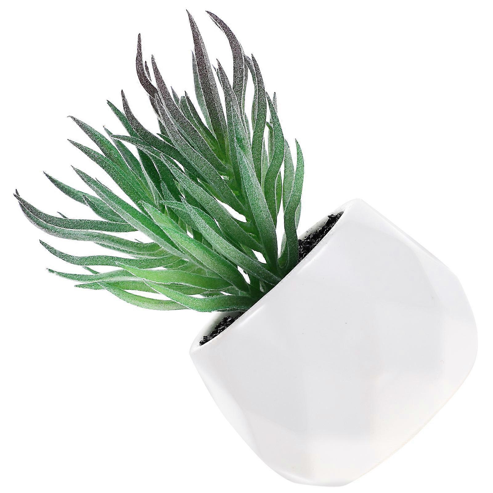 Realistic Artificial Bonsai in Ceramic and PVC Material for Home Decor Green Color Lifelike and Eyecatching