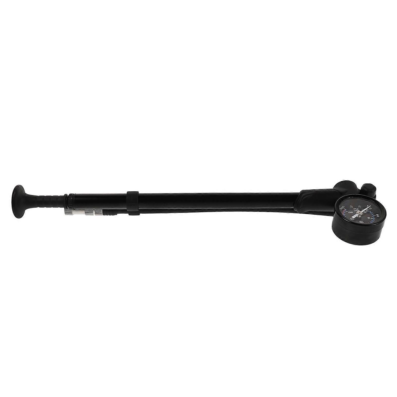 Portable Digital Shock Pump for Bicycles, Electric Bikes, Scooters & Basketballs – High Pressure Inflator with Pressure Gauge, Durable & Multi Use