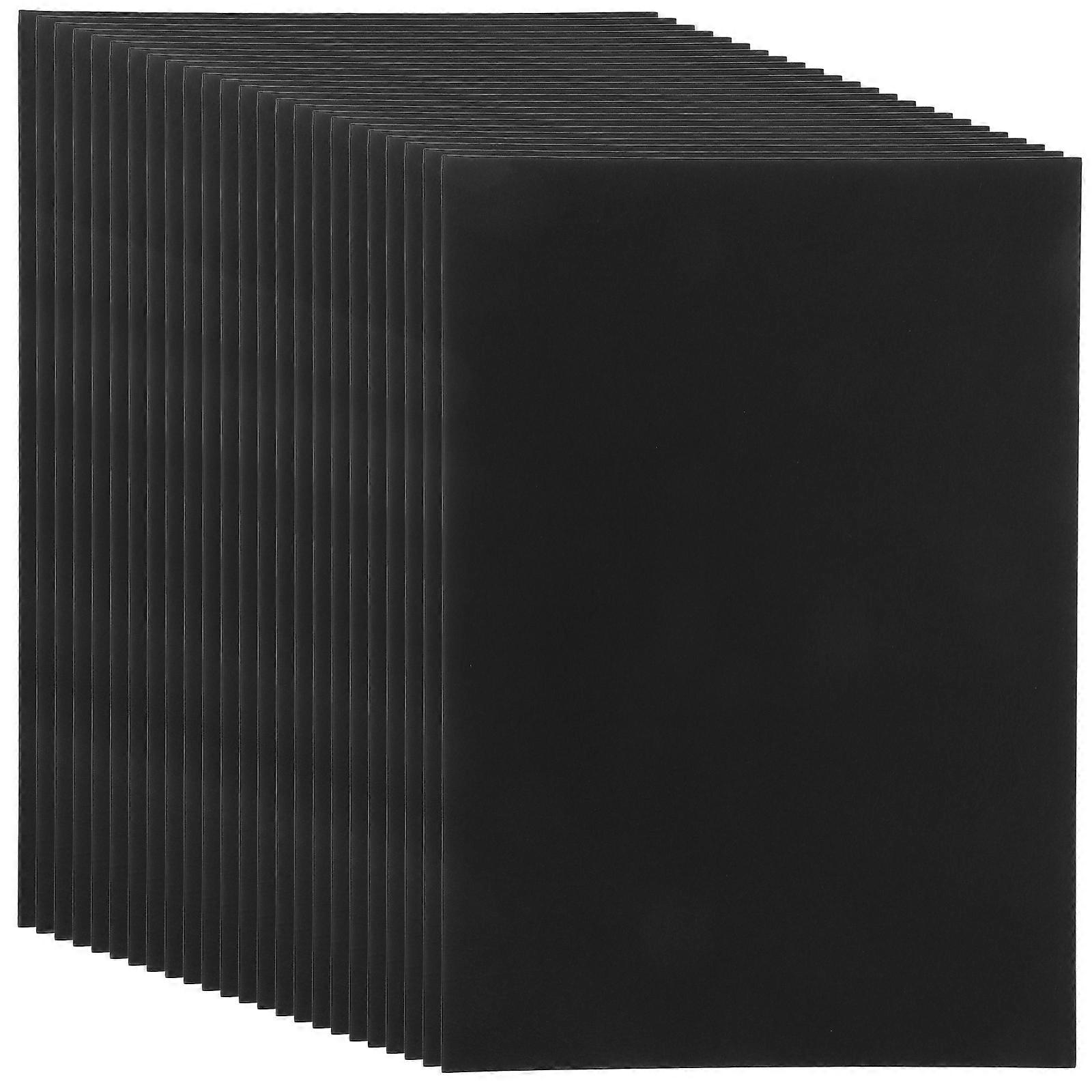 Document Cover A4 Binding Covers For Documents Presentations Office School Black Simple Design 100 Sheets