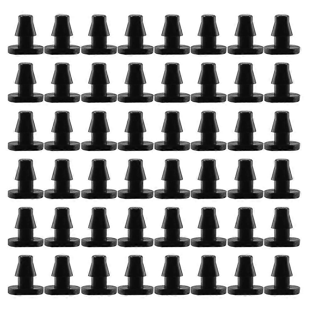 Drip Irrigation Plug Black Plastic End Plugs for Garden Irrigation 150Pcs Set
