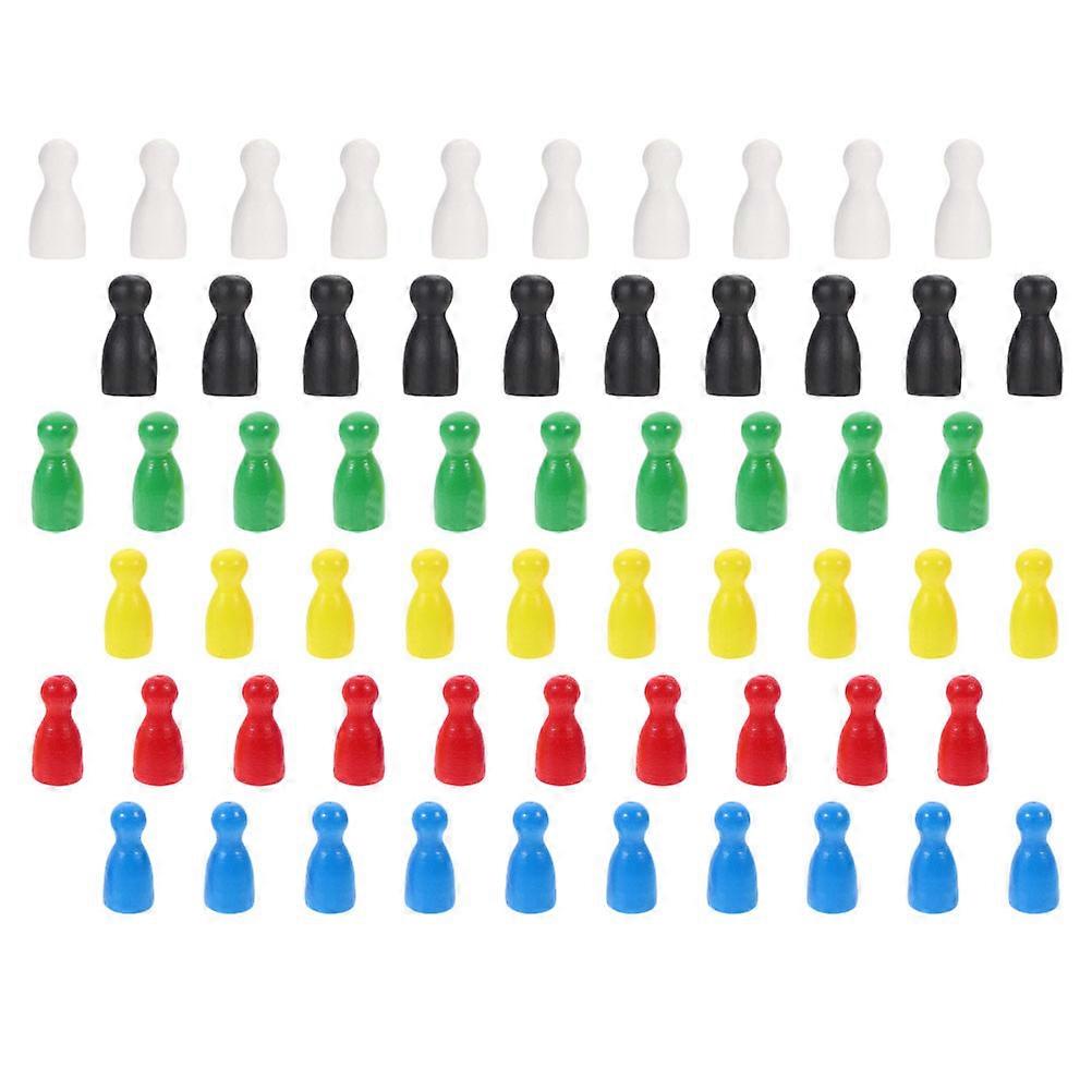 60pcs Tabletop Game Pieces Strategy Markers Game Component Supply