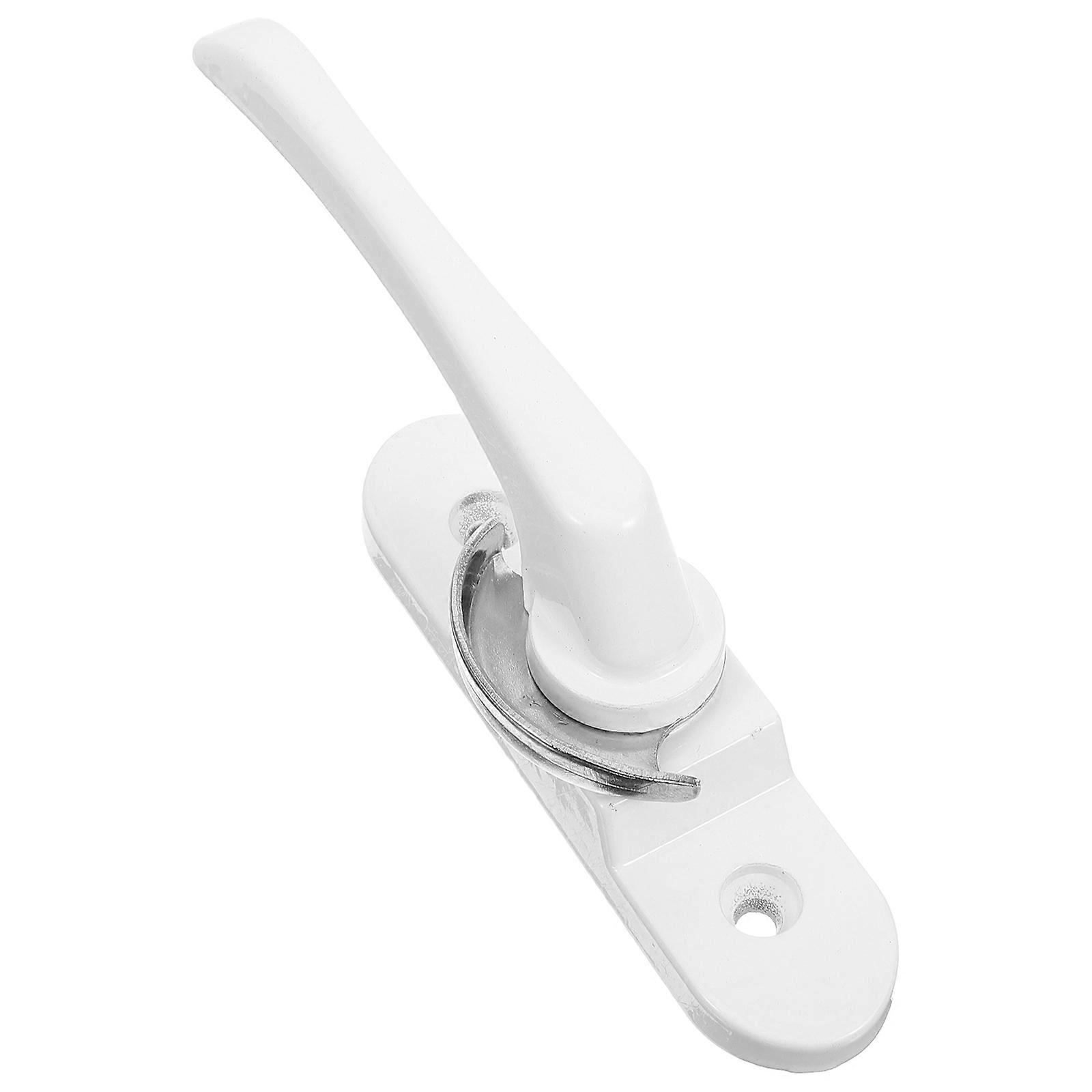 Sliding Window Lock Durable Sash Lock for Enhanced Home Security Easy Installation White Finish