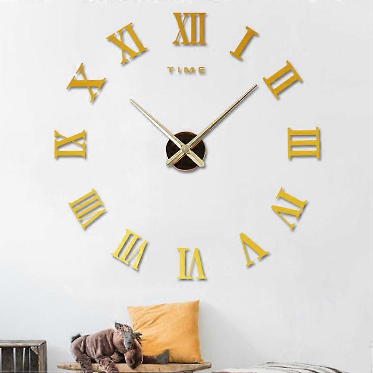 DIY väggklocka, modern design akryl väggklockor