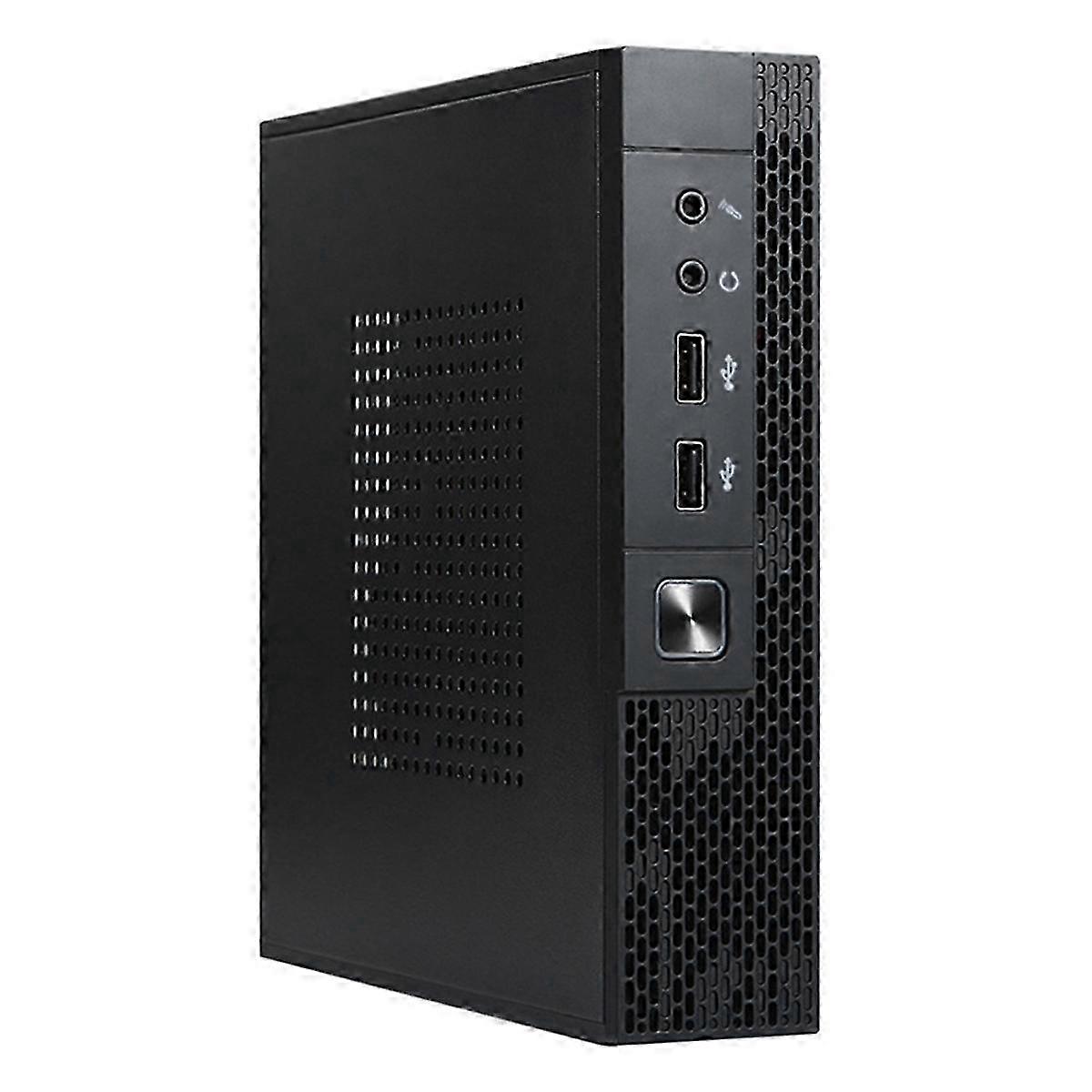 ITX Computer Case TX02 Mini Desktop Industrial Control HTPC Case - Ideal for Home and Office Use