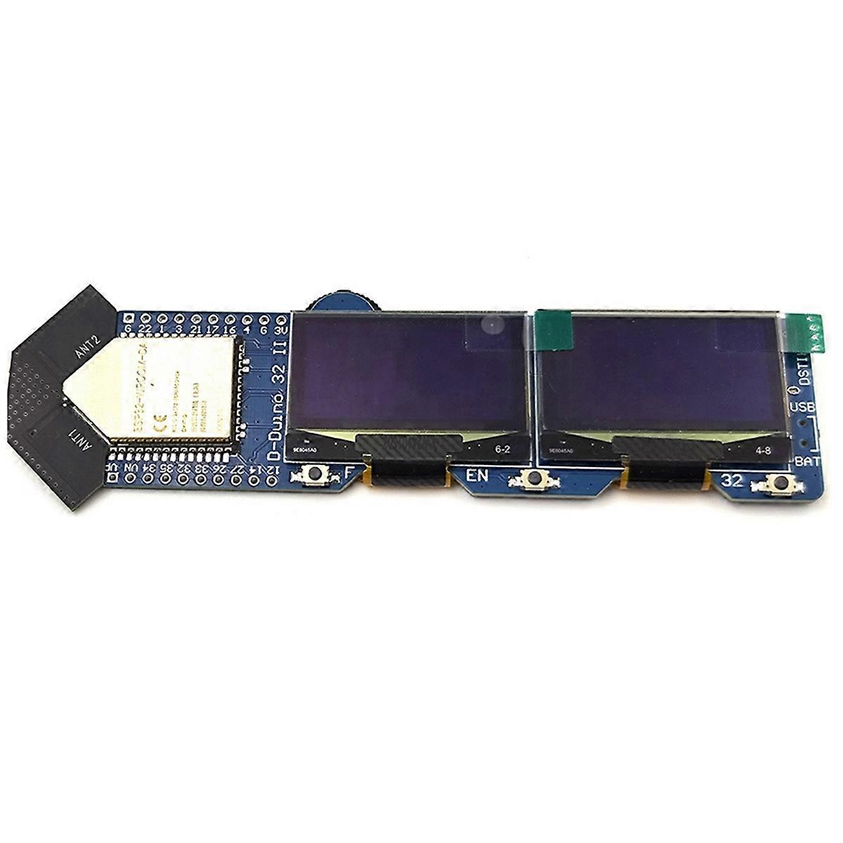D-Duino-32 II Dual Screen ESP32-WROOM-da Development Board Wi-Fi + Bluetooth + Bluetooth LE MCU Modu