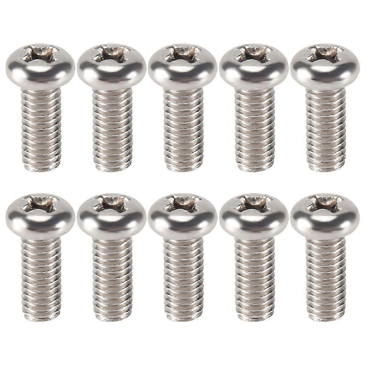 Improved Title: 10-Piece M4x10mm LCD Monitor Stand Bracket Mounting Screws for Computer TV