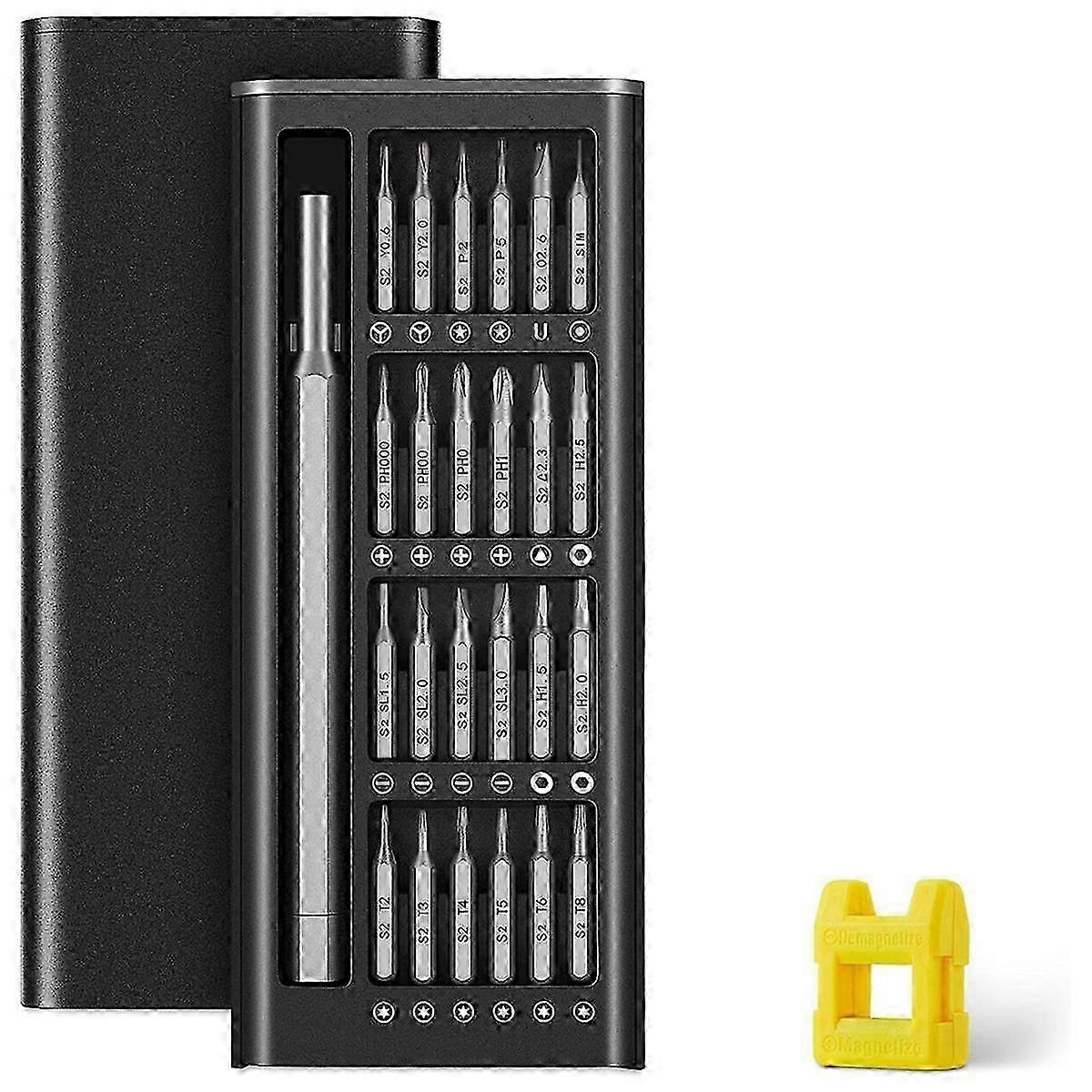 Precision Screwdriver Set, 24 in 1 Small Screwdriver Set, Magnetic Mini Screwdriver Set, Sturdy Electronic Screwdriver