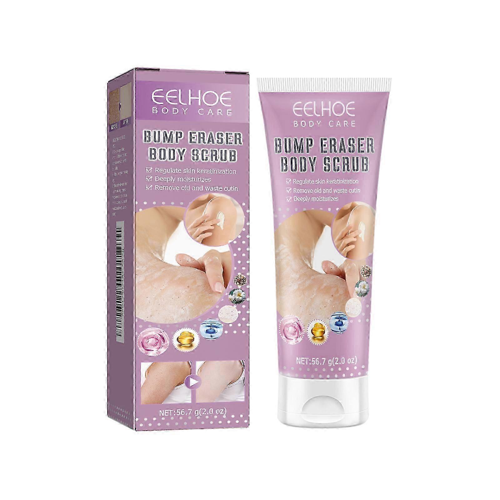 EELHOE Rough body scrub, hydrating, cleansing, exfoliating, smoothing skin scrub