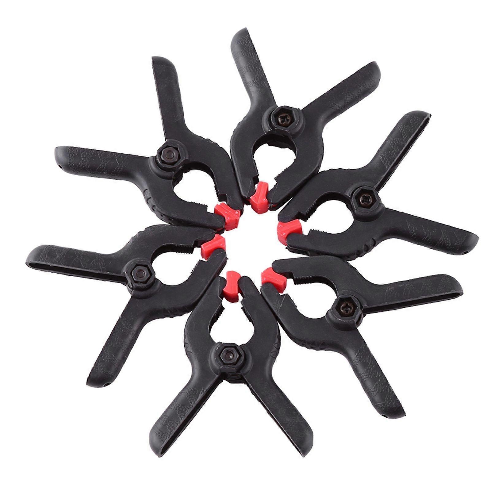 6pcs Photo Studio Clips Spring Clamps for Photography Backdrop Background Stand Clips
