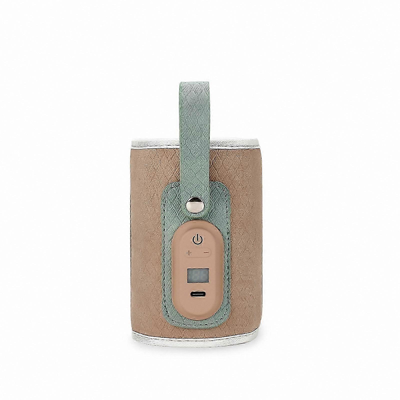 Portable USB Rechargeable Baby Bottle Warmer for Travel with Automatic Heating Function