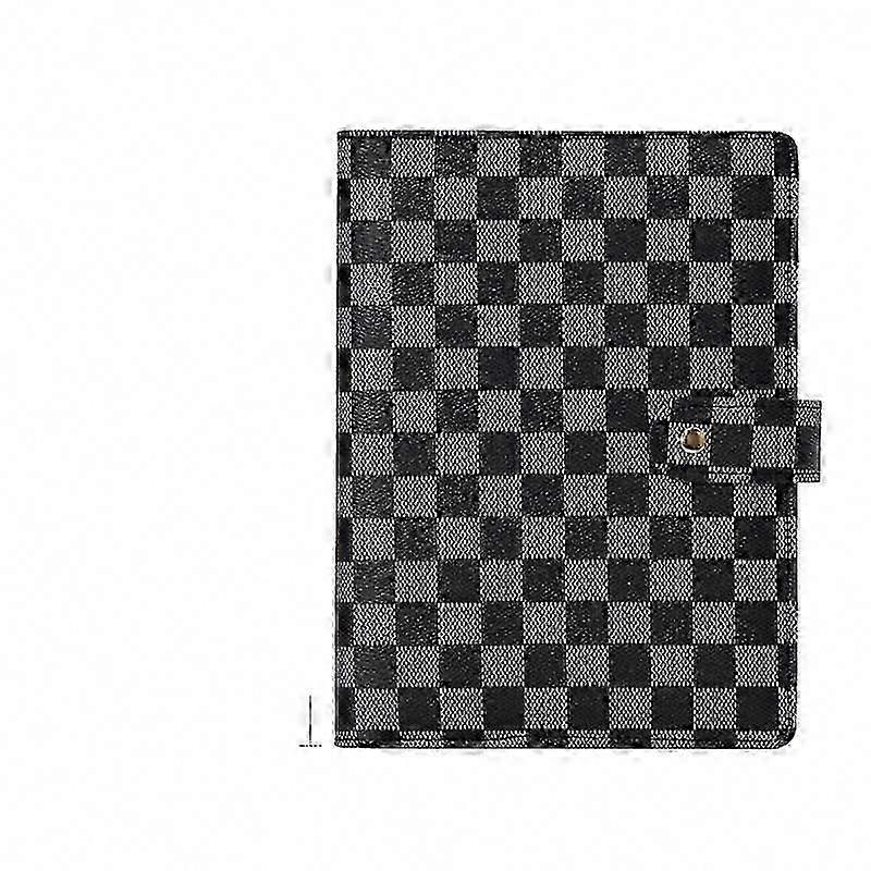A5 Grid Chessboard Design Loose Leaf Notebook for Students and Professionals