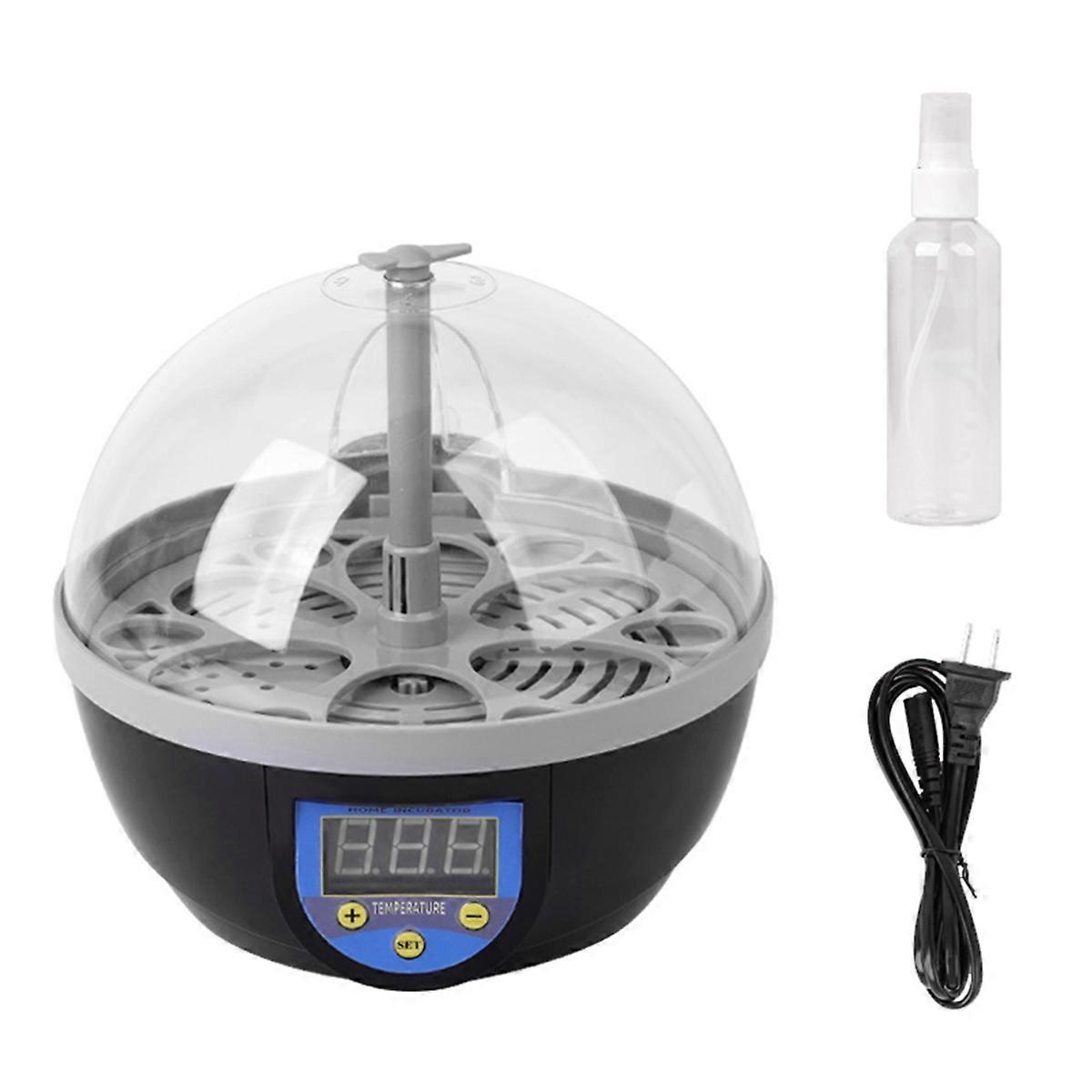 6 Egg Incubator Automatic Temperature Control Hatchery Machine Chicken Duck Quail Bird Brooder Eggs Incubator EU Plug