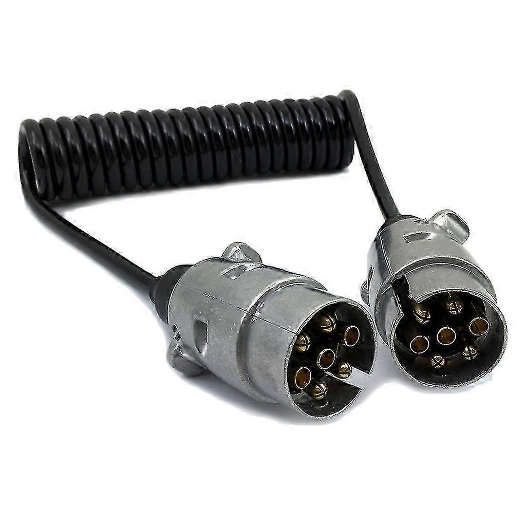7Pin Plug 12Volt Connector for Trailer Towing with 150cm Extension Cable