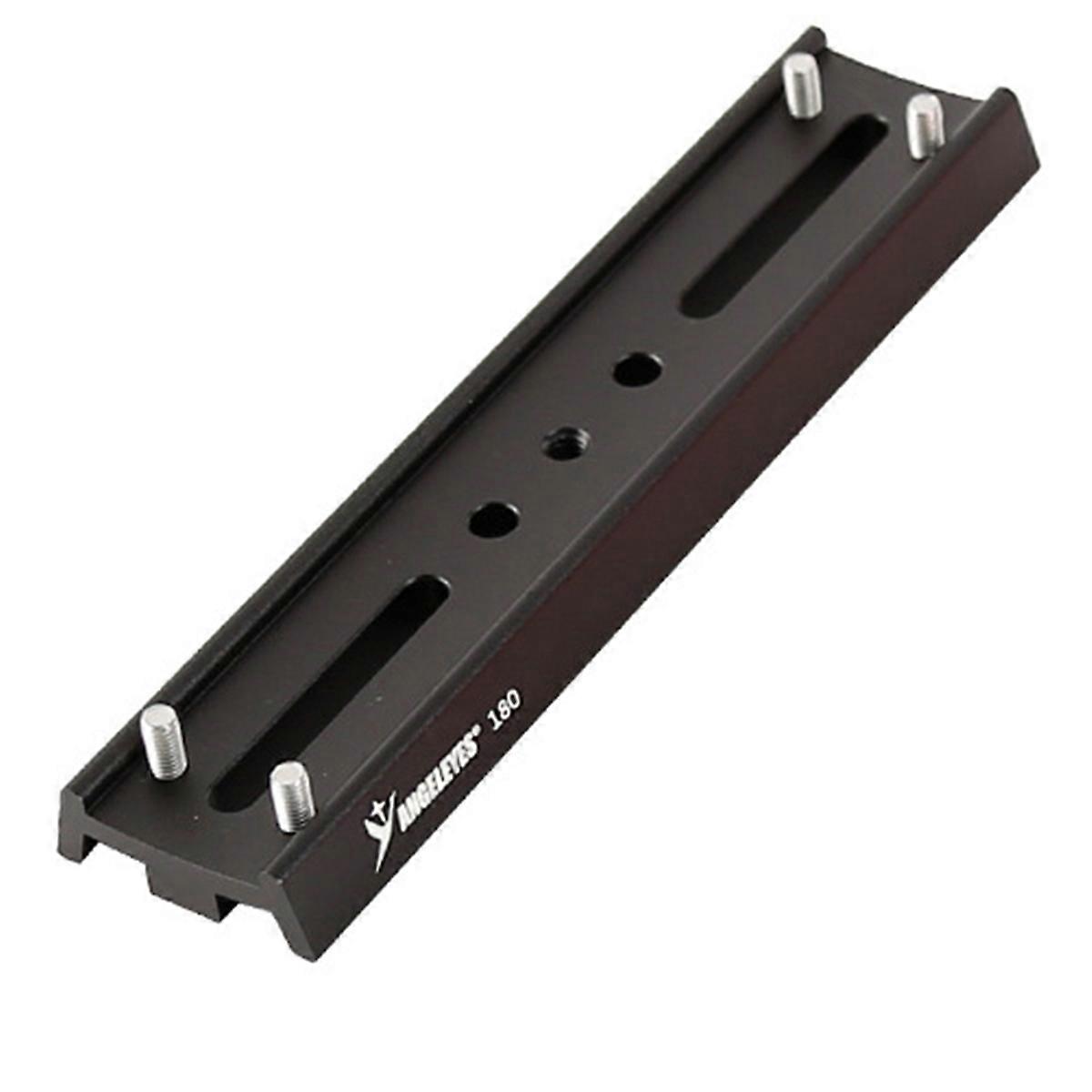 ANGELEYES Four Screw Positioning Dovetail Plate 180mm Equatorial Holding Ring Quick Installation Board Black
