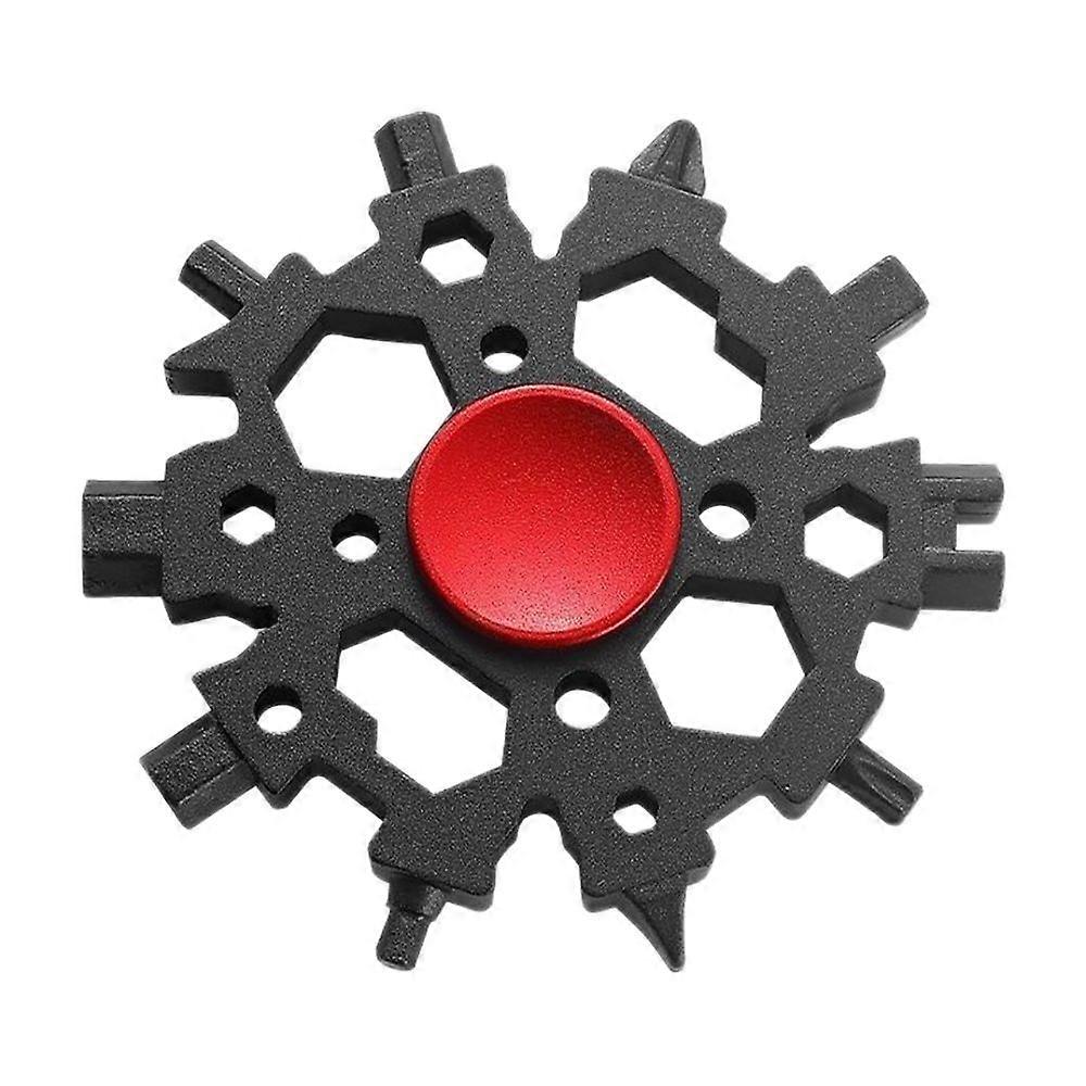 22-In-1 Snowflake Multitool Carbon Steel Snowflake Standard Multitool, Snowflake Wrench Gifts for M