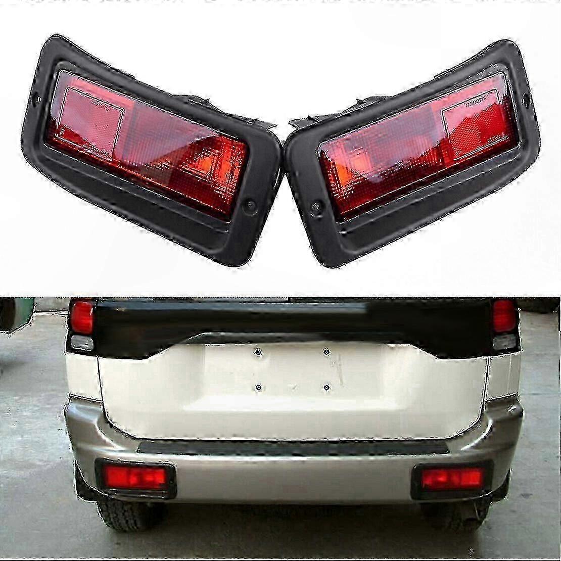 Rear Bumper Reflector Tail Lights Compatible with 1999-2008 SUV Models