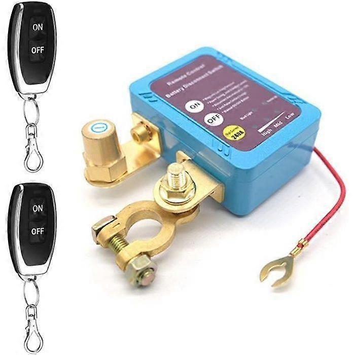Battery switch - PRUMYA - 12V 240A - Automatic switch - Remote control - Energy saving