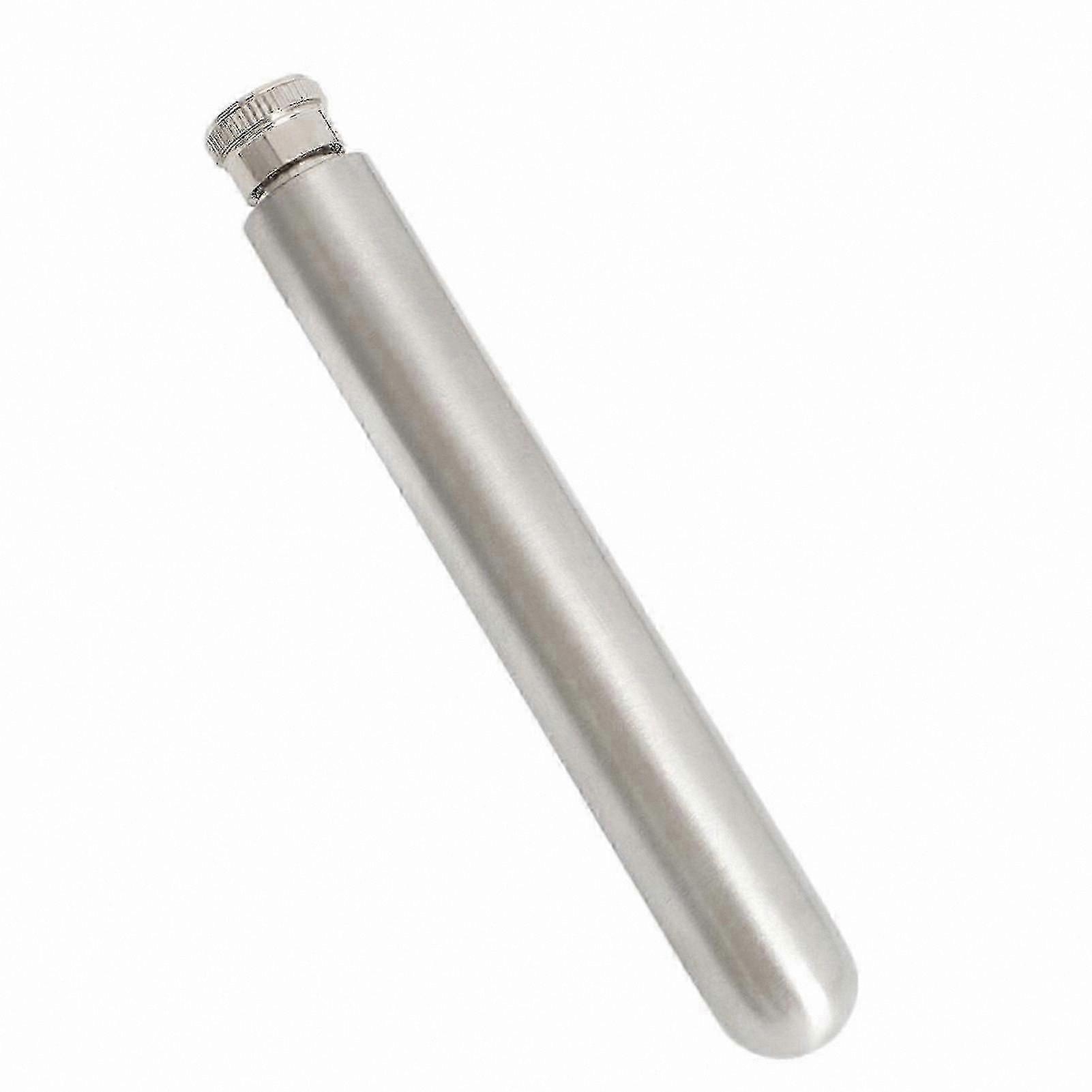 Mini Tube Shape 45ml Portable Stainless Steel Hip Flask for Wine and Drinks